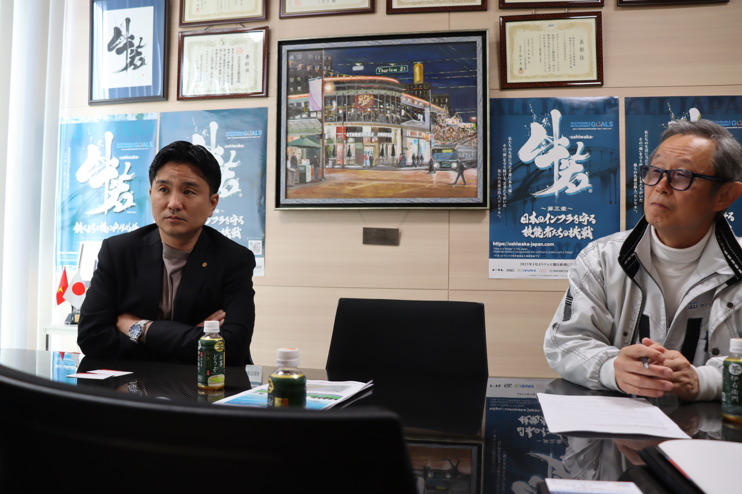 社員研修やチームの様子